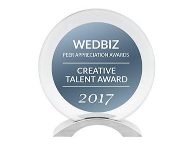 WedBiz Creative Talent Award 2017